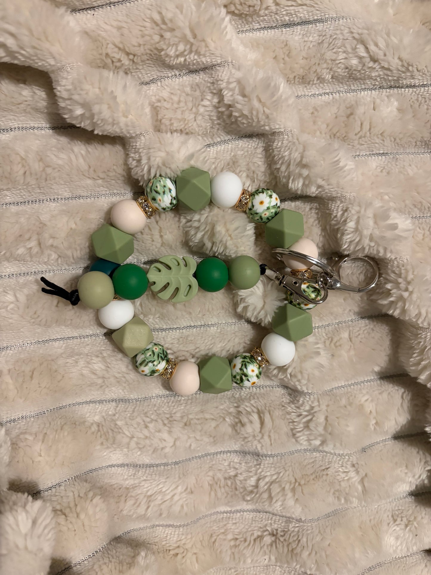 Sage Gardens Wristlet Keychain