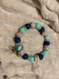 Western Aztec Wristlet Keychain