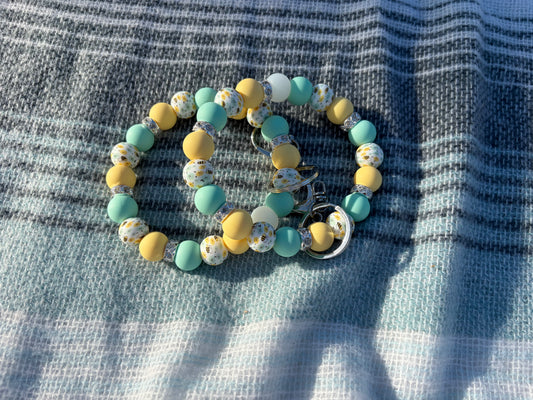 Queen Bee Wristlet Keychain