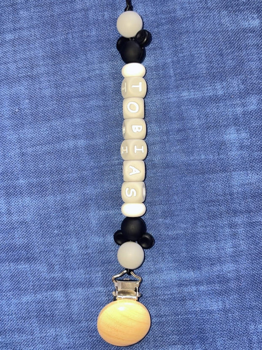 Custom Mickey Pacifier Clip