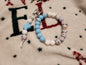 Aqua Gardens Wristlet Keychain Set